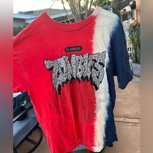 Flatbush Zombies dip dye tee
